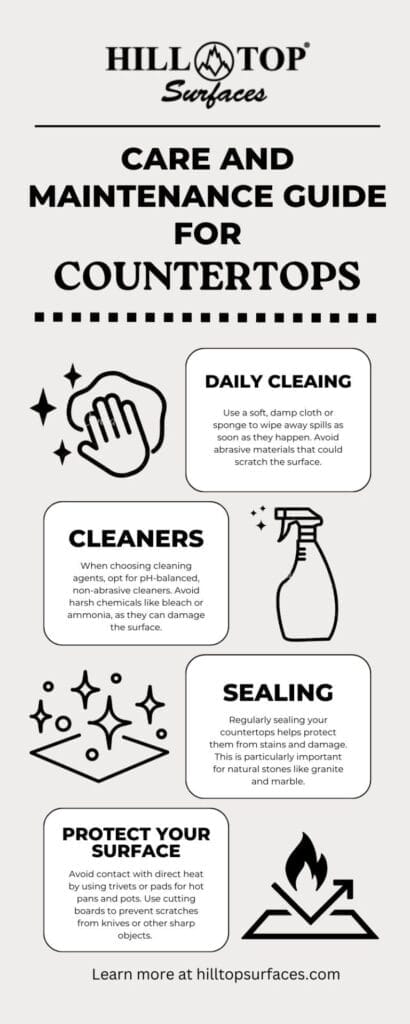 Care and Maintenance of Granite Countertops Care and Maintenance of Granite Countertops