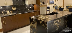 Titanium Gold Granite Countertop