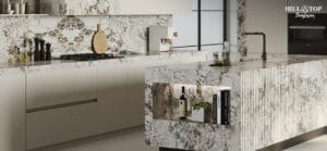 White Granite Kitchen Countertop