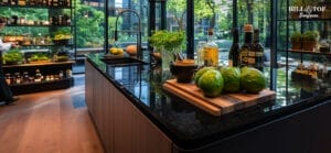 Absolute Blak Granite Kitchen Countertop