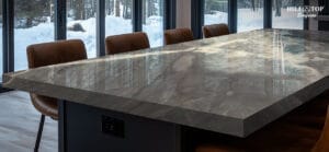 Hermes Grey Marble Countertop