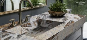 Blue Jeans Marble Countertop