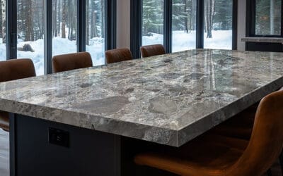 Blue Marble & Calacatta: A Bold Choice for Marble Countertops