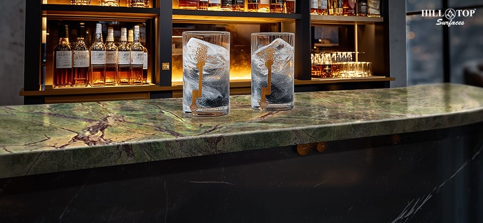 Green Marble Slabs for Countertops, Backsplashes, & Flooring